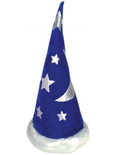 Unisex Renaissance Costume Merlin Wizard Blue Hat