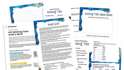 Wishing Tale Ardas Wish Ks1 Text Types Writing Planners And Model