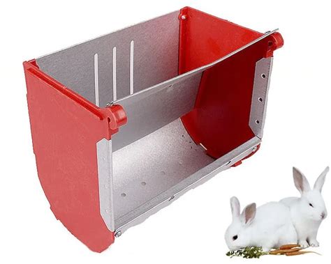 Metal Galvanized Commercial Rabbit Feeder For Sale Buy Commercial