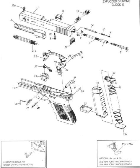 Glock Parts Exploded View