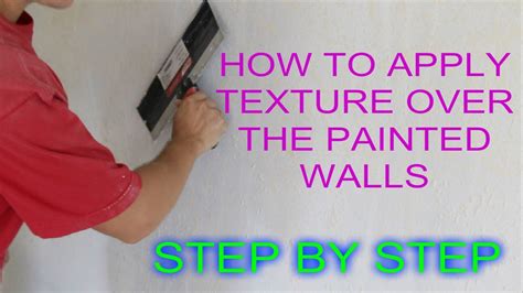 How To Apply Texture To Walls F