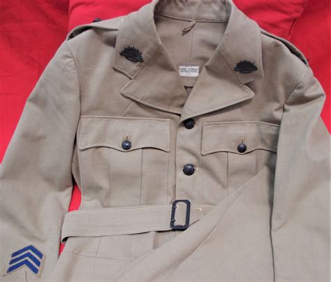 Ww2 Australian Army Tropical Desert Weather Uniform Jacket And Pants