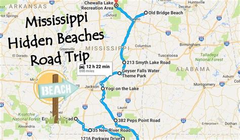 This Road Trip Will Show You Mississippis Best Hidden Beaches