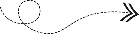 Dashed Line Arrow 9836469 Png