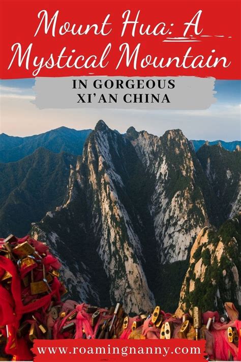 Mount Hua A Mystical Mountain In Gorgeous Xian China China Travel