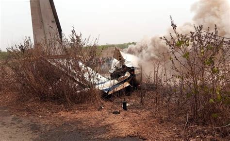 Nigeria Military Aircraft Crashes In Abuja