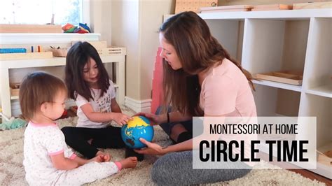 Montessori At Home Montessori Circle Time Youtube