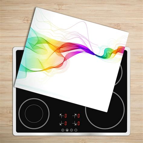Tulup Glass Worktop Saver Splashback Chopping Board 60x52cm Abstraction Ebay Abstract