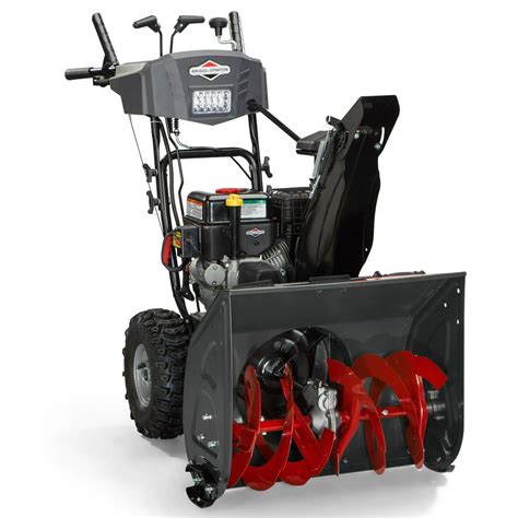 Briggs And Stratton 24 208cc Dual Stage Electric Start Gas Snow Thrower