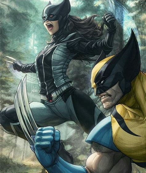 Wolverine And X 23 Marvel Comics Art All New Wolverine Wolverine Marvel