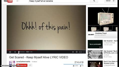 Keep Myself Alive Get Scared Cover Youtube