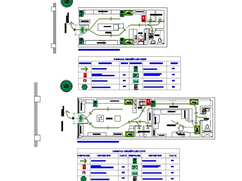 Señalización y evacuación en AutoCAD Descargar CAD gratis 102 64 KB