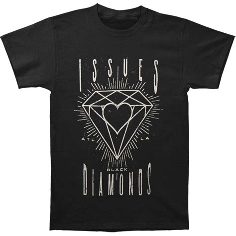 Issues Black Diamonds T Shirt 328941 Rockabilia Merch Store