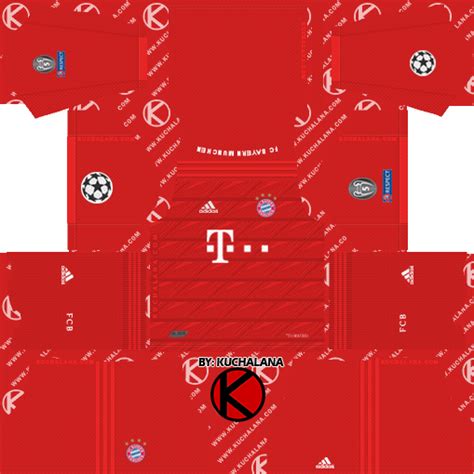 Bayern munich 4 1 14:30 hoffenheim ft. FC Bayern Munich 2019/2020 Kit - Dream League Soccer Kits ...
