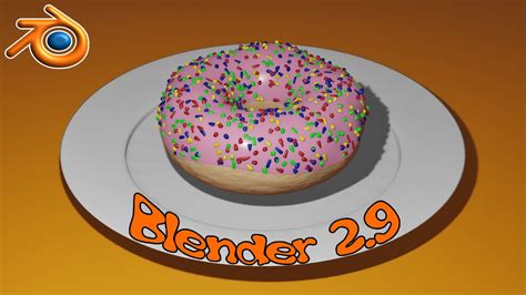 Donut erstellen | Blender 2.9 Tutorial Deutsch - YouTube