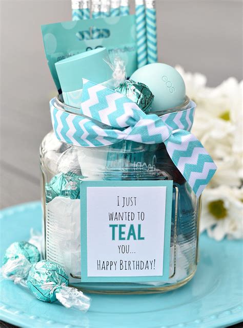Teal Birthday T Idea For Friends This Cute T Is So Easy To Put