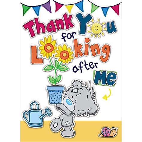 Find the newest bear thank you meme. Thank You For Looking After Me My Dinky Me to You Bear ...