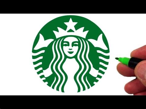 According to our data, the starbucks coffee logotype was designed in 2011 in the lippincott agency. How to Draw the Starbucks Logo - YouTube