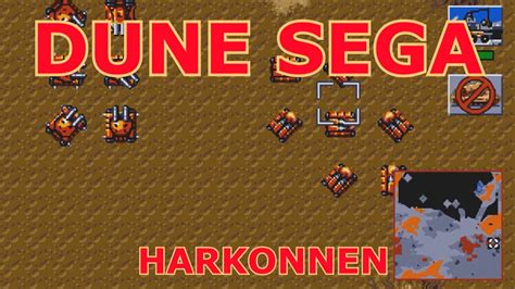 Dune The Battle For Arrakis Harkonnen Red Sega Genesis