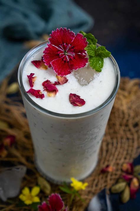 Easy Sweet Lassi Recipe Indian Yogurt Drink