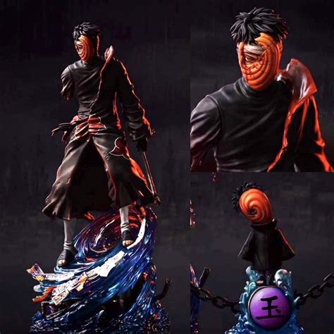17 Scale Battle Damaged Uchiha Obito Naruto Resin Statue Cw