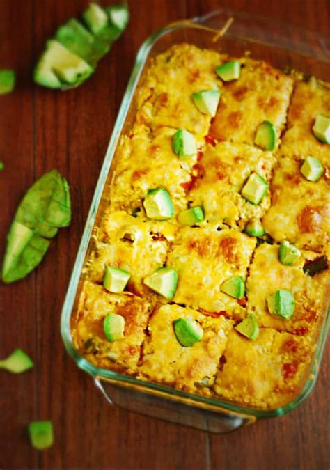 Low Carb Mexican Casserole Vegetarian Friendly