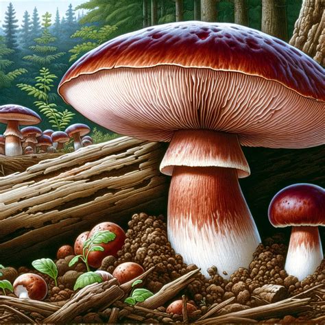 Guide To Wine Cap Mushrooms Mushroom Growing Blog