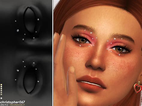 The Sims Resource Face Diamonds V1 Christopher067