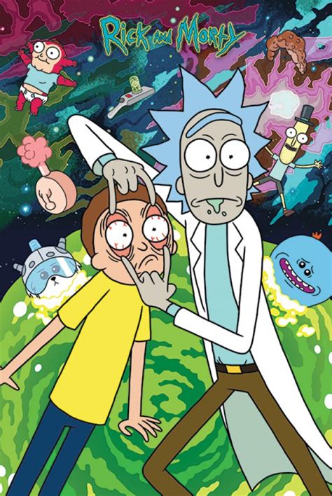 Rick And Morty Posters Rick And Morty Watch Poster Pp34230 Panic