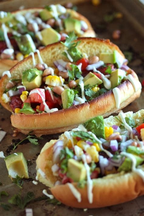 Hot dog recipes fun easy recipes simply recipes summer recipes soup recipes easy meals recipies bacon hot dogs hamburgers. 13 Gourmet Hot Dog Recipes We Quite Frank-ly Adore - thegoodstuff