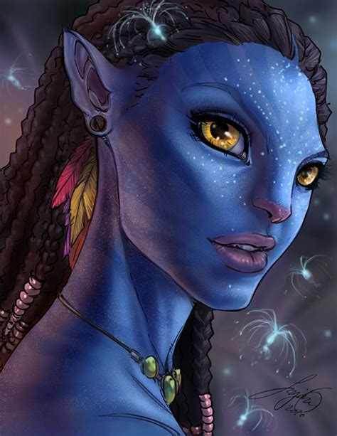 Neytiri Avatar Avatar Cartoon Avatar Fan Art Pandora Avatar