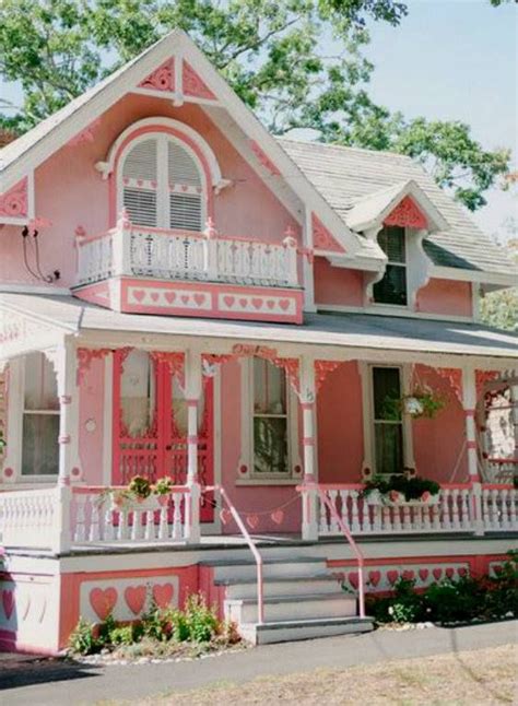 Pin By ⚜️liveyourdreams 🍁🍂🧡🍂🍁 On ℂoƬƬage Ƥiղk Pink Houses Victorian