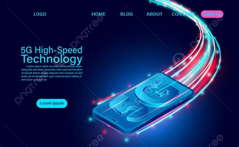 5g High Speed Technology Concept Connect Design Modern Vector Connect
