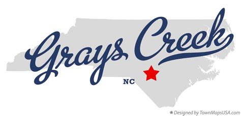 Map Of Grays Creek Nc North Carolina