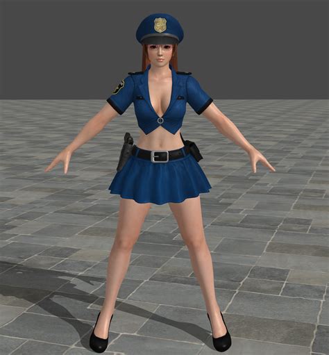 Dead Or Alive 5 Ultimate Sexy Police Kasumi By Irokichigai01 On Deviantart