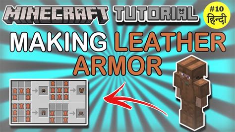 How To Make A Leather Armor In Minecraft Recipe Of Every Armor In