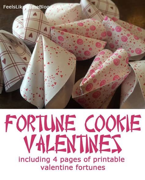 How To Make Simple Fun Homemade Paper Fortune Cookies For Valentines