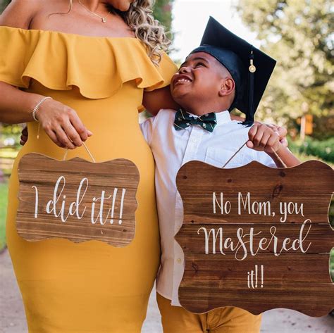 Incorporate the cap as a symbol in your make the pictures you take at your graduation party stand out with this personalized graduation. graduating mom photo ideas | senior pictures with kids ...
