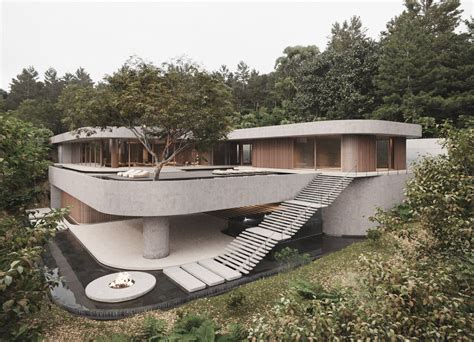 Modern Exterior Japense Style House Interior Design Ideas