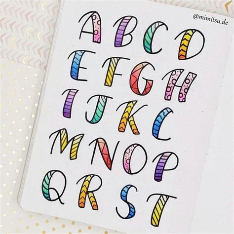 Tipografía De Letras Hand Lettering Alphabet Lettering Alphabet
