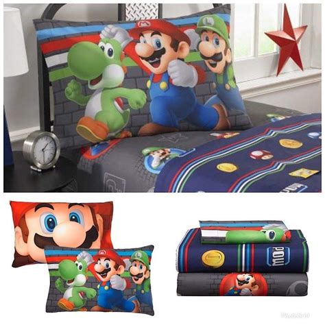 Is a platform game developed and published by nintendo. Super Mario Brothers Kids Twin Bedding Sheet Set * Want ...