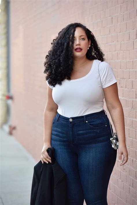 girl with curves blogger tanesha awasthi wearing high waist jeans tanesha s style pinterest
