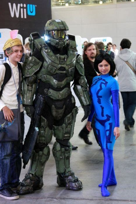 Master Chief And Cortana Halo Halloween Costume Outfits Master