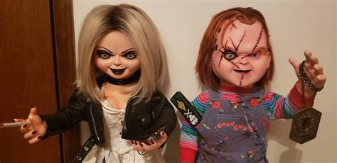 Pin On Chucky And Tiffany Doll Art Pics And Customs