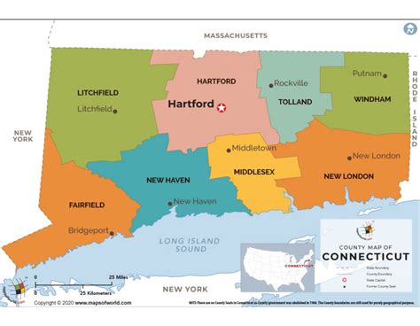 Map Of Usa Connecticut United States Map States District