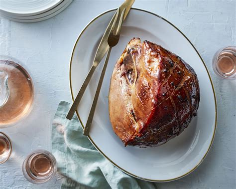 Classic Baked Ham With Maple Mustard Glaze Recipe Sunset Magazine