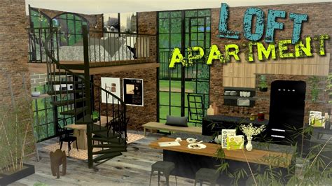 The Sims 4 ♥ Loft Apartment ♥ Youtube