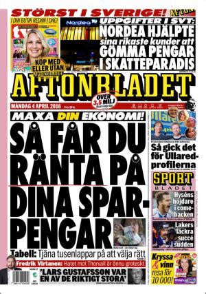 Aftonbladet (Riks) 2016-04-04
