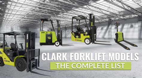 84 Clark Forklift Models The Complete List With Images Conger Industries Inc Wisconsin