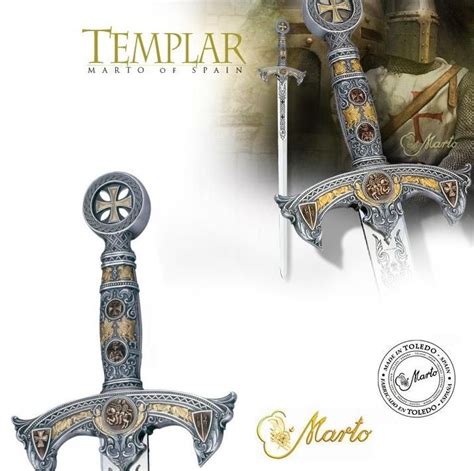 Knights Templar Sword Silver